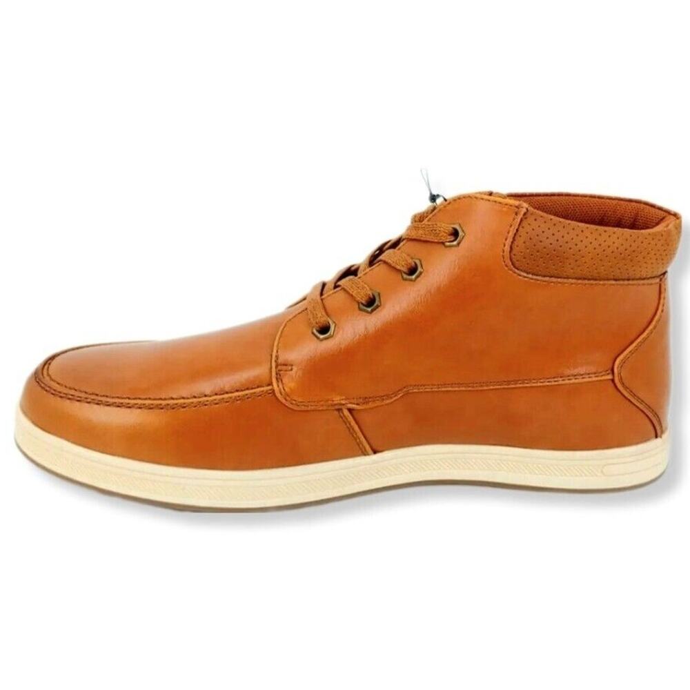 Men Brown Leather Chukka Ankle Boot 10.5 Classic Preppy Outdoors Traditional